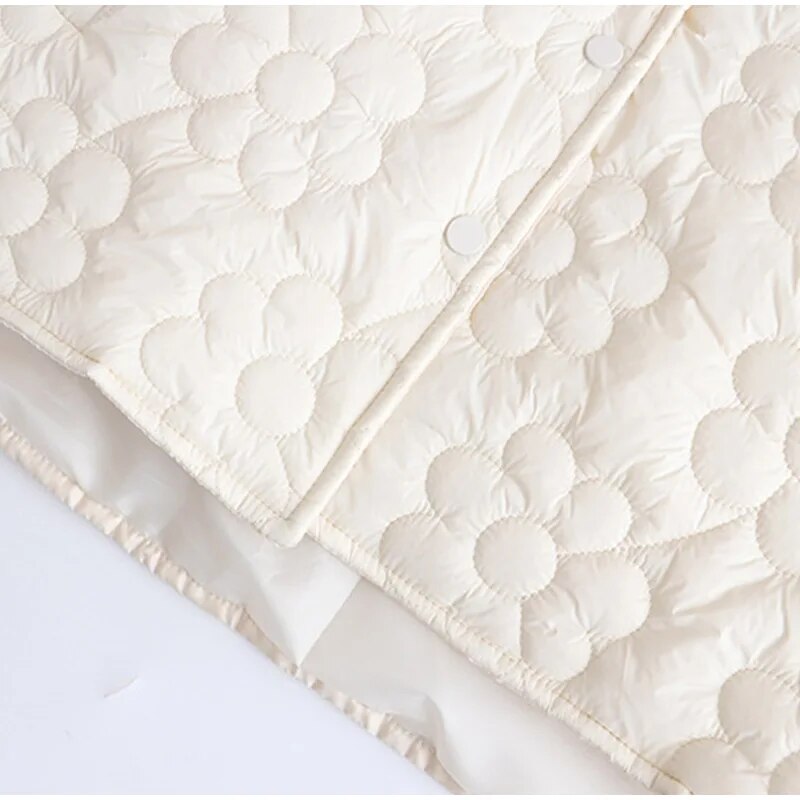 Warmly padded jacket, elegant