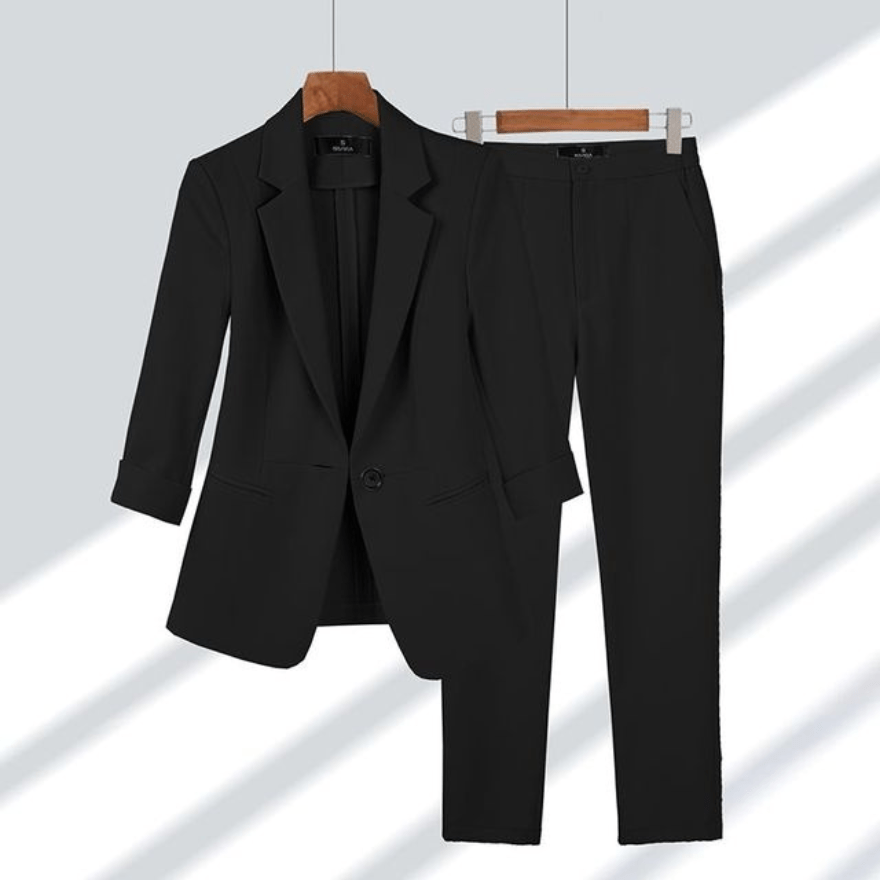 GR | Two-piece women's suit, pantsuit, casual women's suit