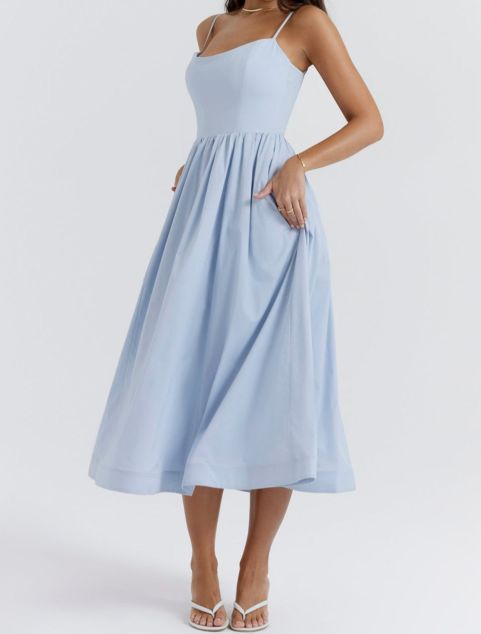 GR | Elegantes Midikleid Look