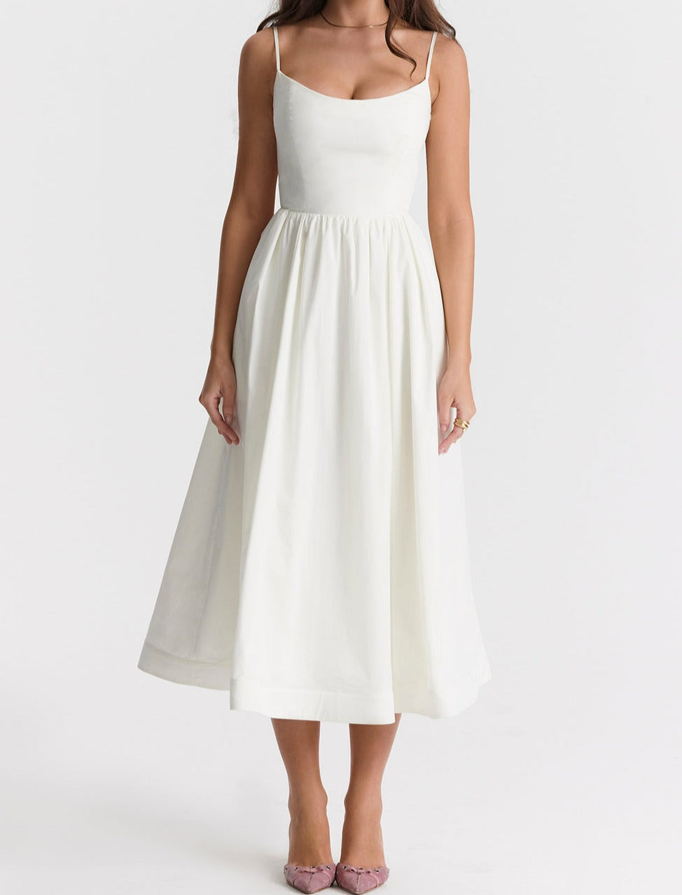GR | Elegantes Midikleid Look