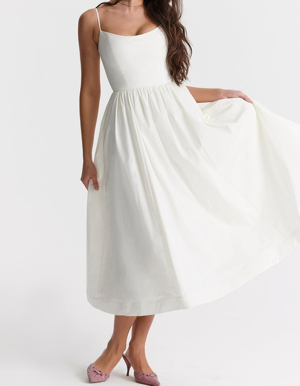 GR | Elegantes Midikleid Look