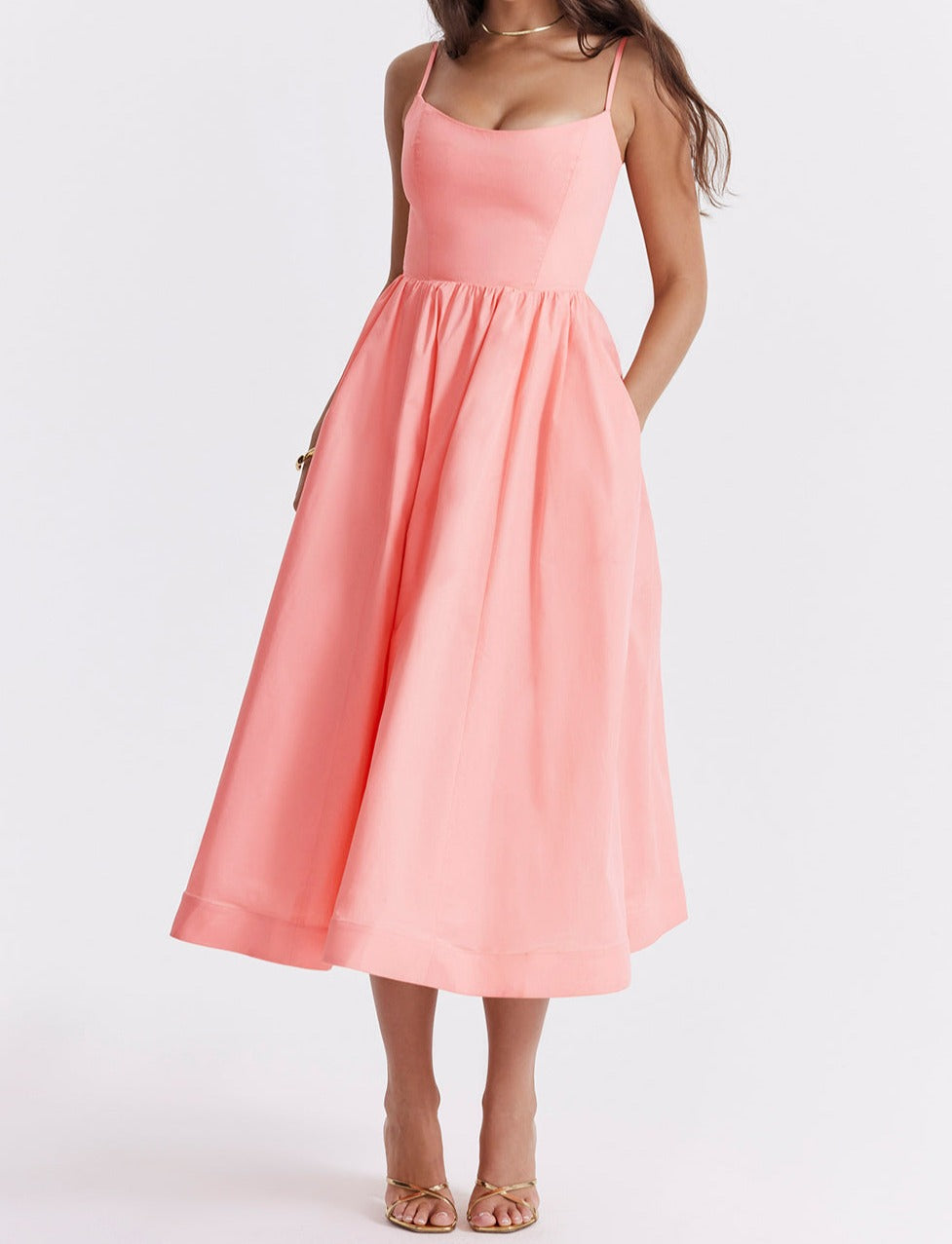 GR | Elegantes Midikleid Look