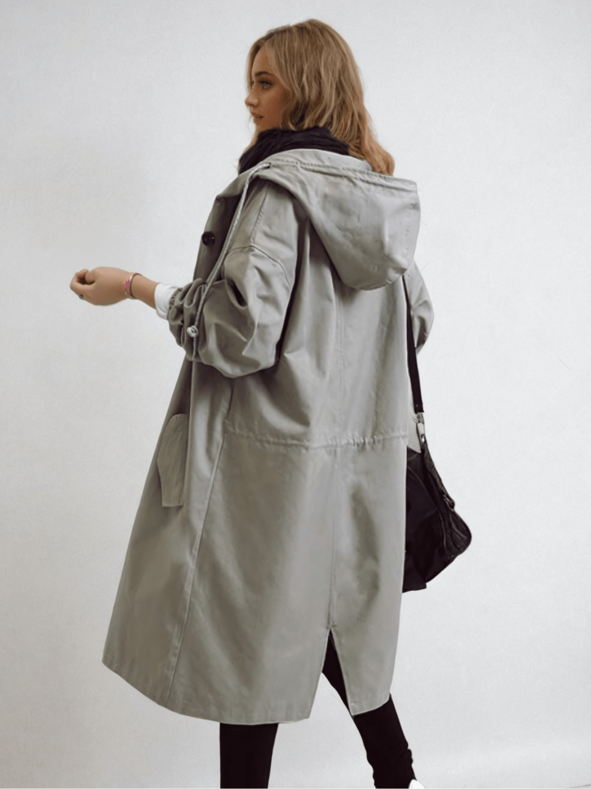 GR | Water-repellent trench coat