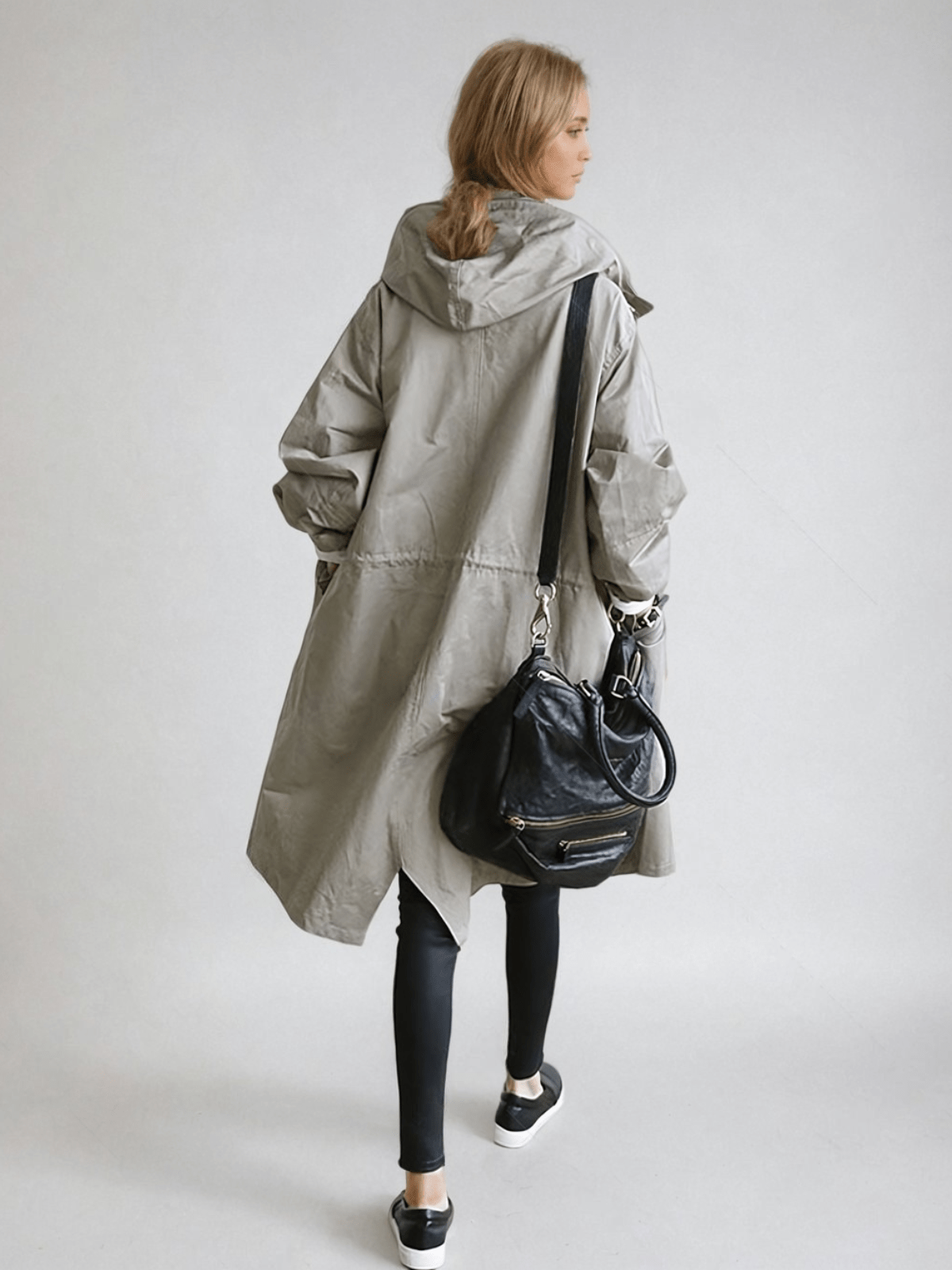 GR | Water-repellent trench coat