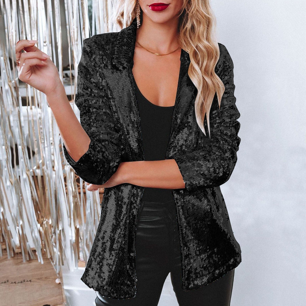 GR | Glamorous sequined blazer
