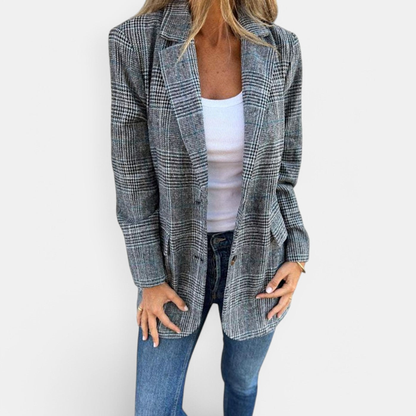 GR | Classic Check Blazer