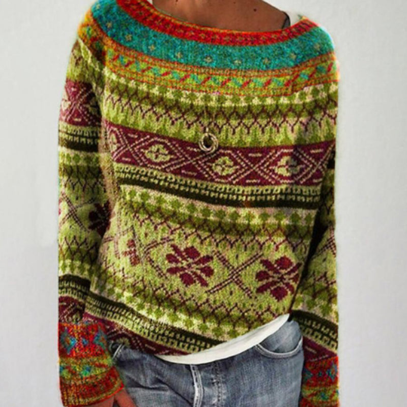 Ultimativer kuscheliger Komfort mit Vintage-Pullover