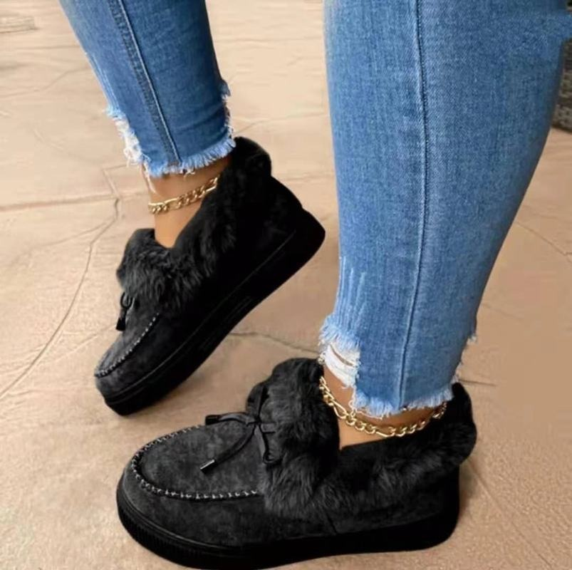 GR | Warm slippers with fur for winter