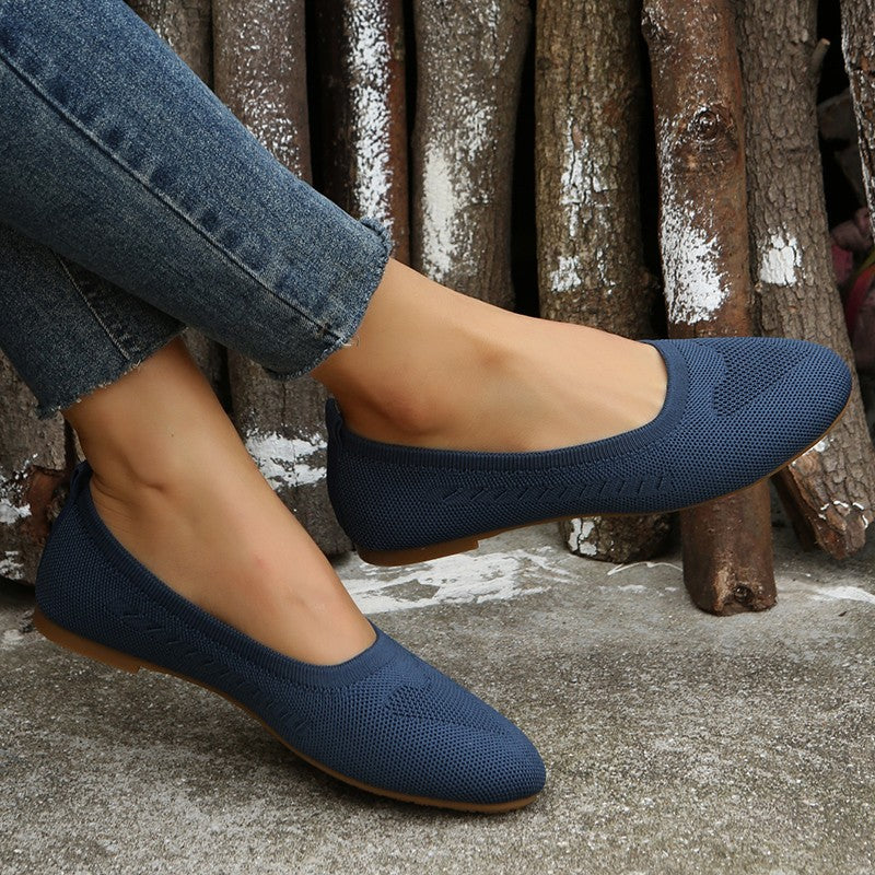 GR | Comfortable, flat women's slip-on shoes