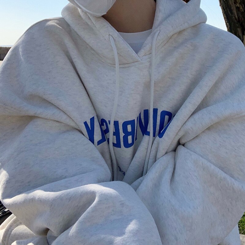 GR | Hoodie Bequemes Oversized Sweatshirt für Damen