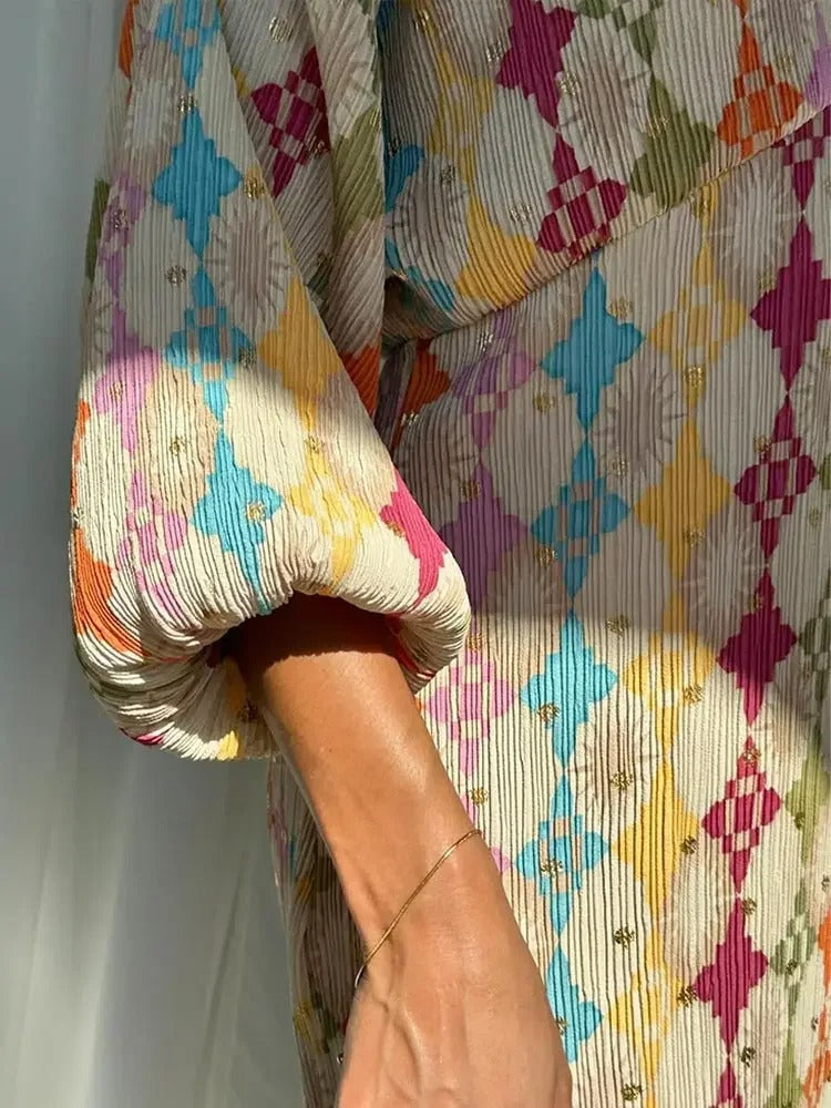 GR | Colorful Geometric Set for Women