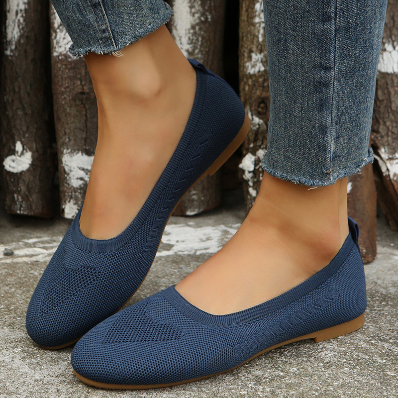 GR | Comfortable, flat women's slip-on shoes