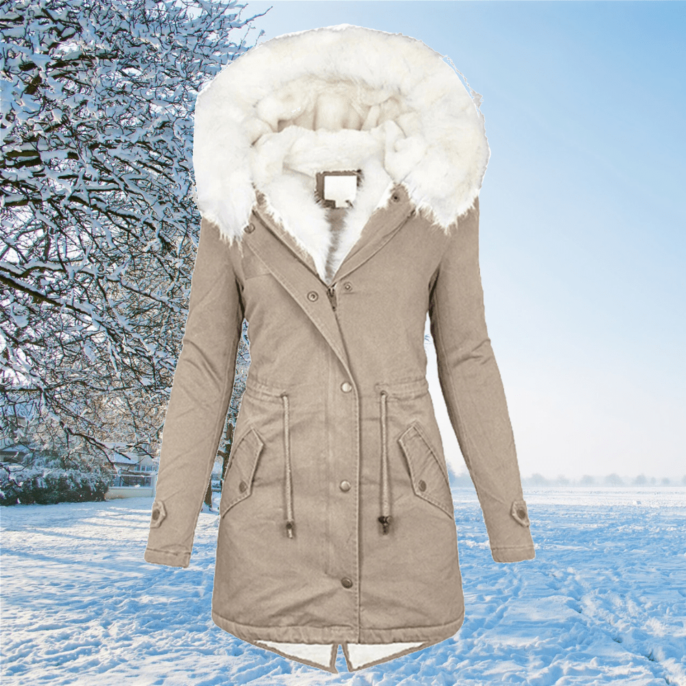 GR - Long and warmly lined winter coat