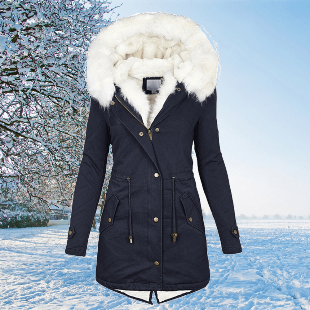 GR | Women's Winter Jacket with Fur Collar