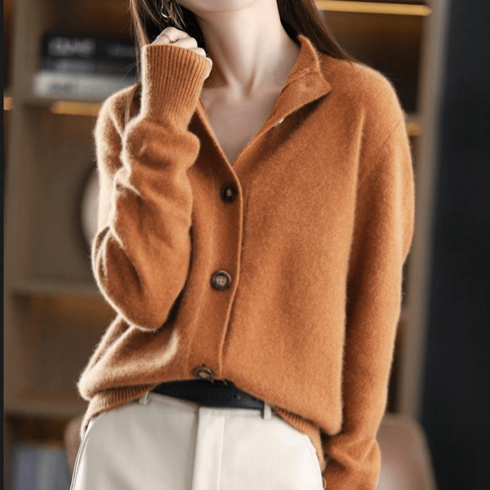 GR | Stylischer Cashmere Strickjacke Für Frauen