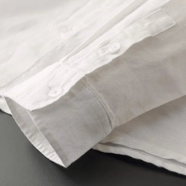 GR | Women's Long Sleeve Linen Shirt