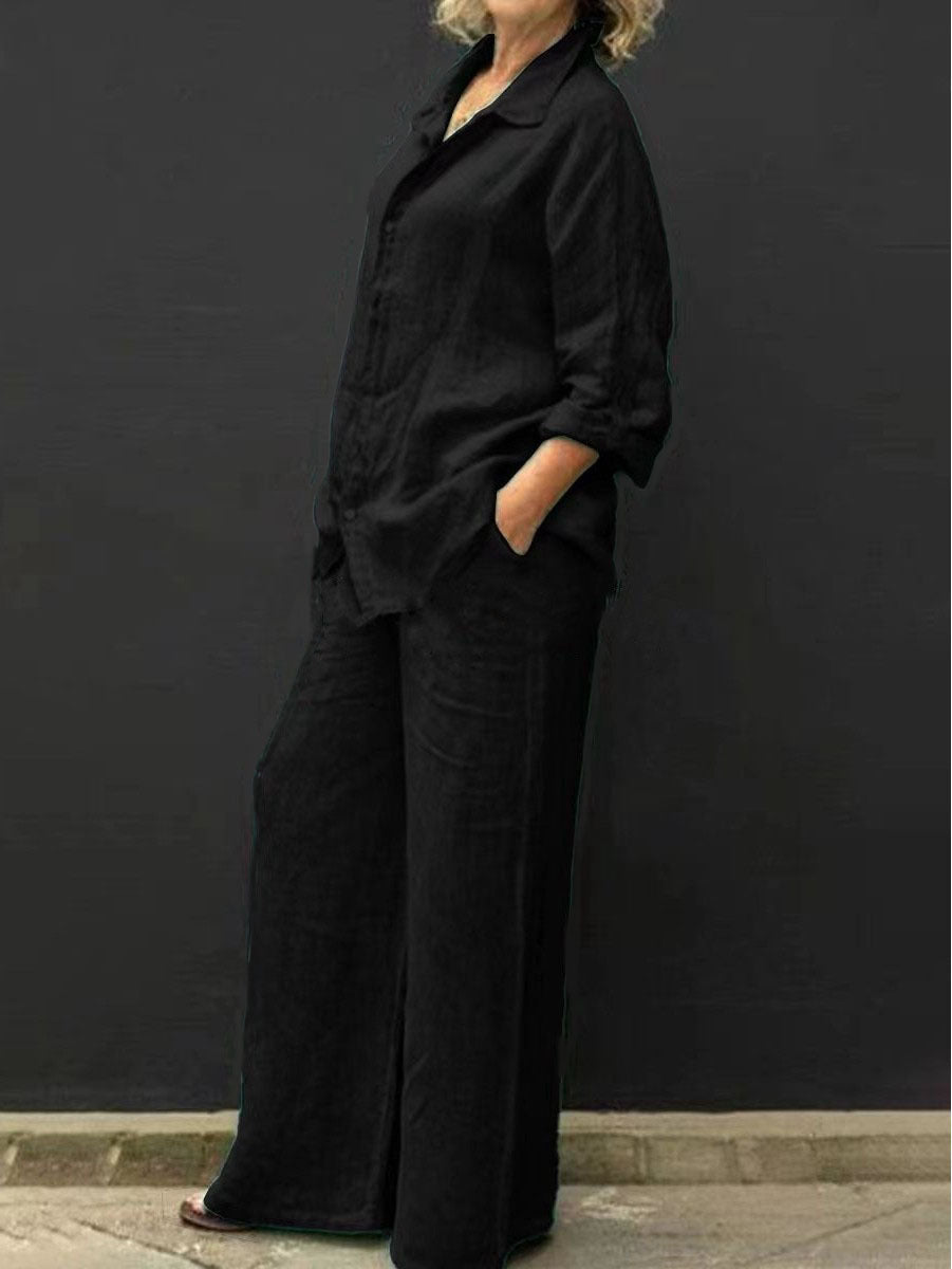 GR | Women's suit made of cotton and linen