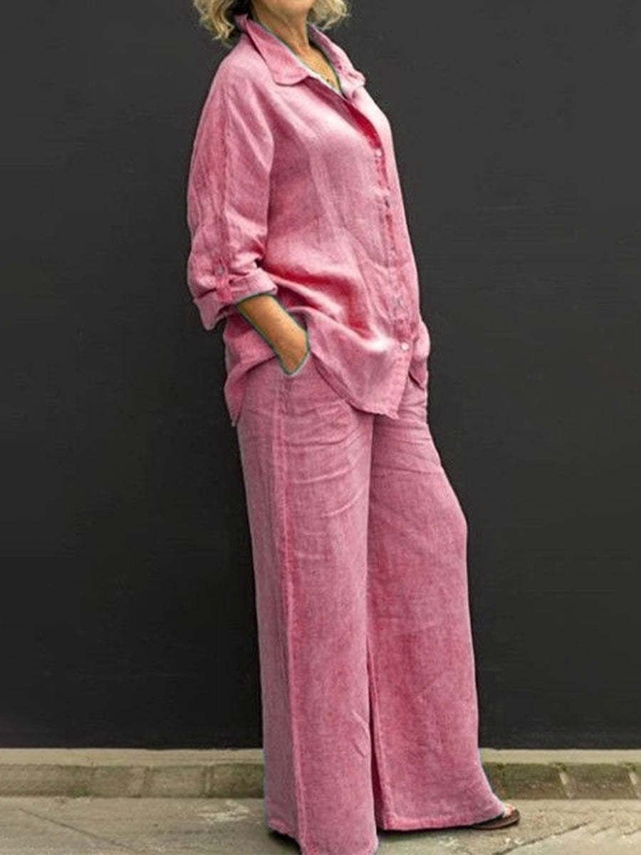 GR | Women's suit made of cotton and linen
