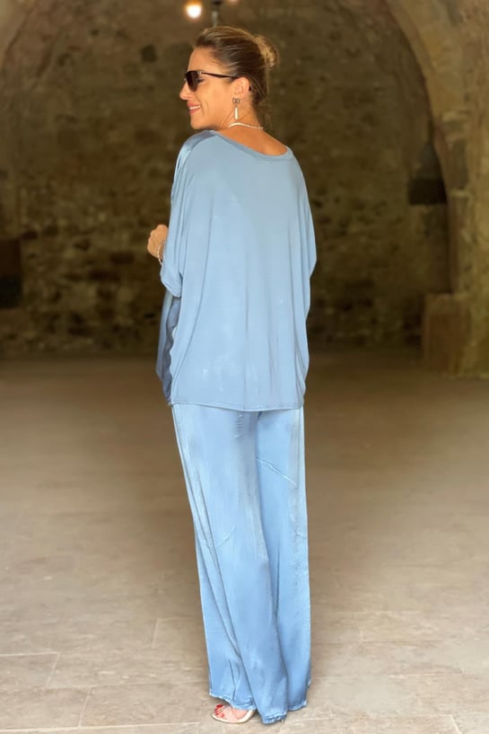GR | V-neck 2-piece set