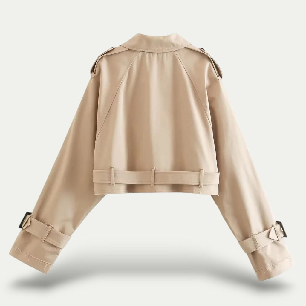 GR | Eleganter Vintage-Trenchcoat aus Qualitätsstoff