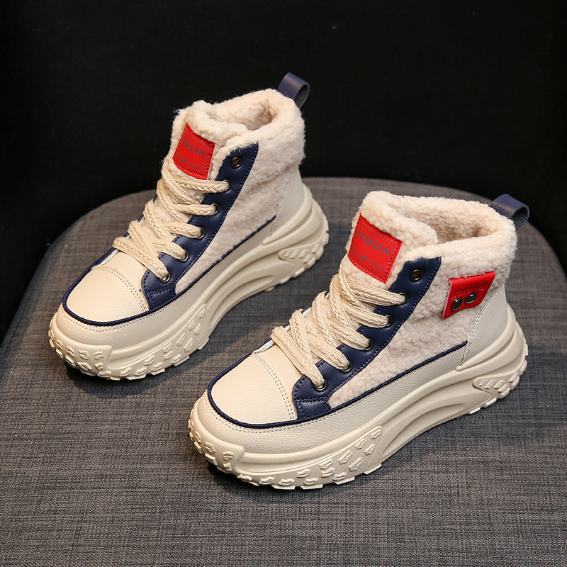 GR – Waterproof plush ankle boots