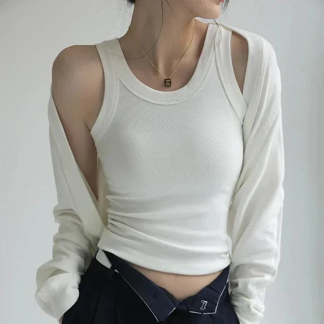 GR | Built-in bra top. No bra needed!