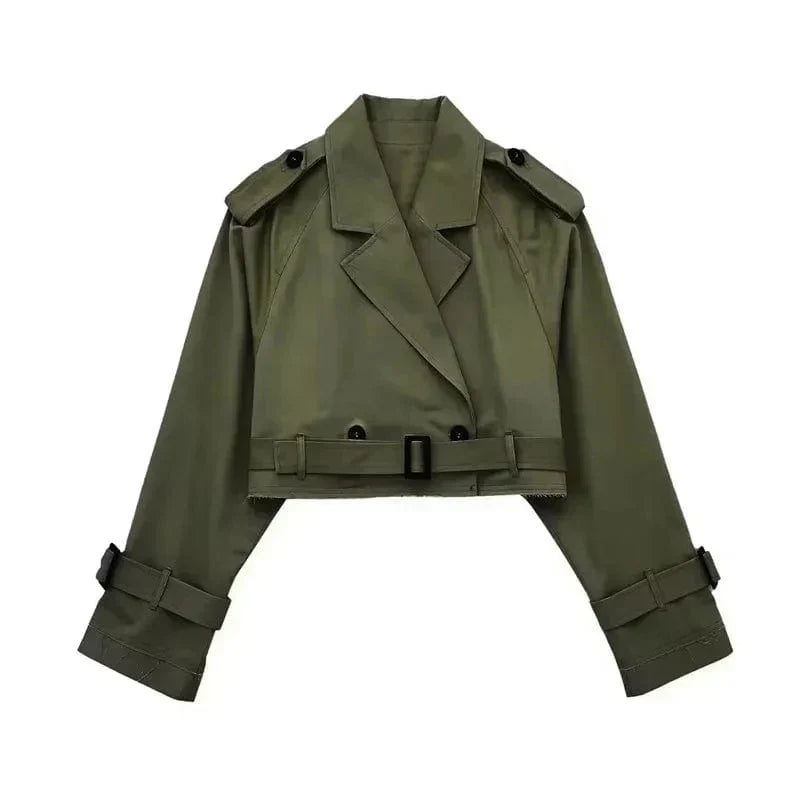 GR | Cropped spring/summer jacket