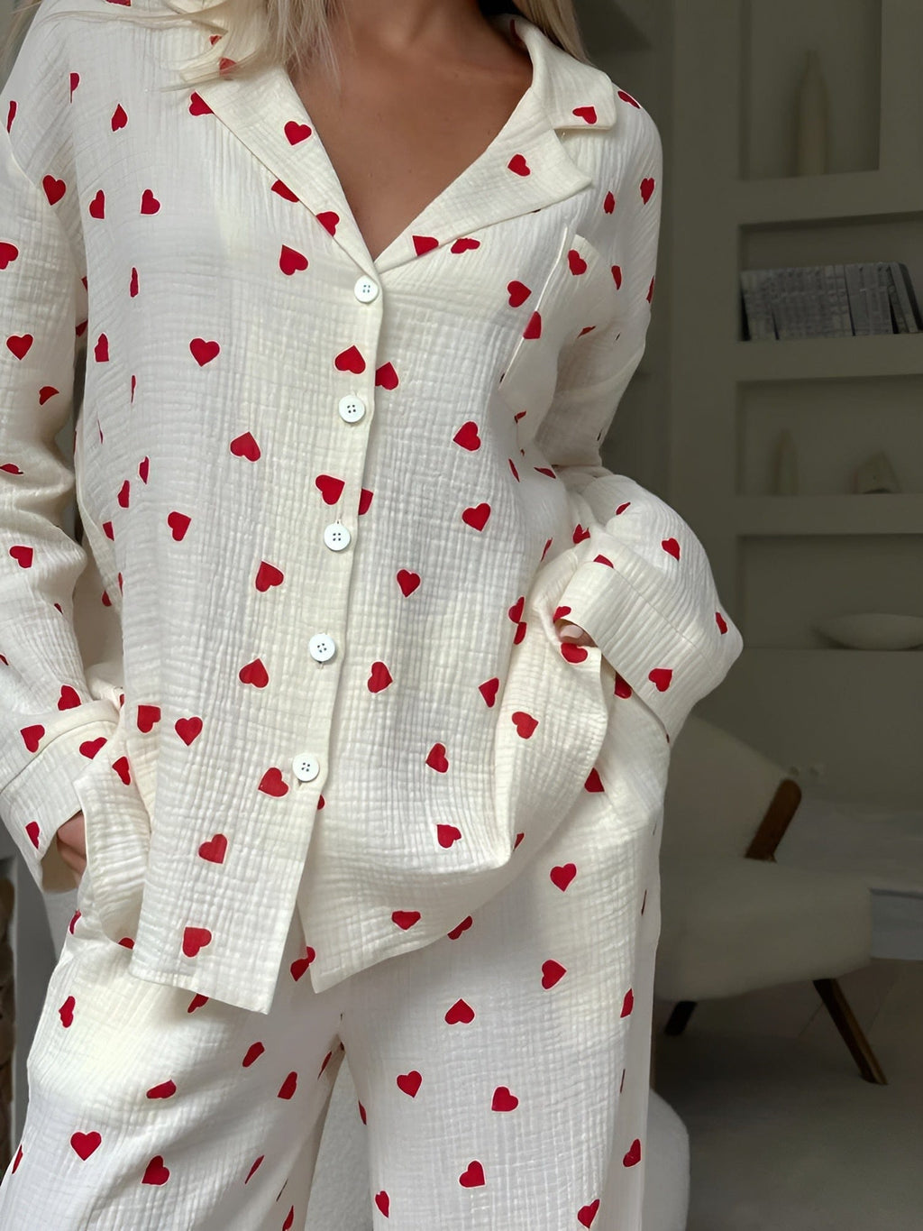 GR | The Aesthetic Heart Pyjama Set