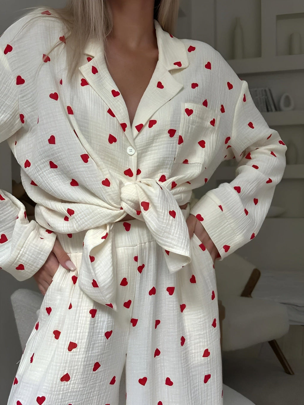 GR | The Aesthetic Heart Pyjama Set