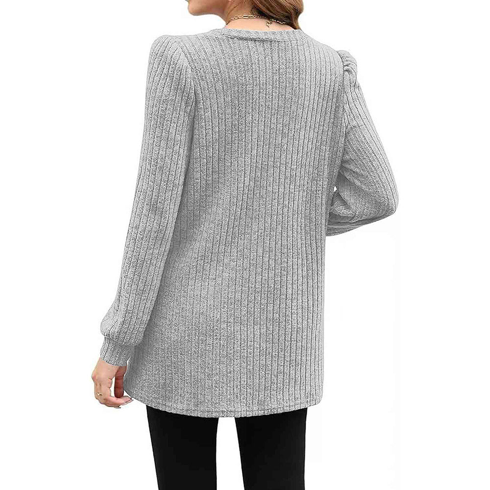 GR | Autumn and Winter new mid-length sweater dress for women