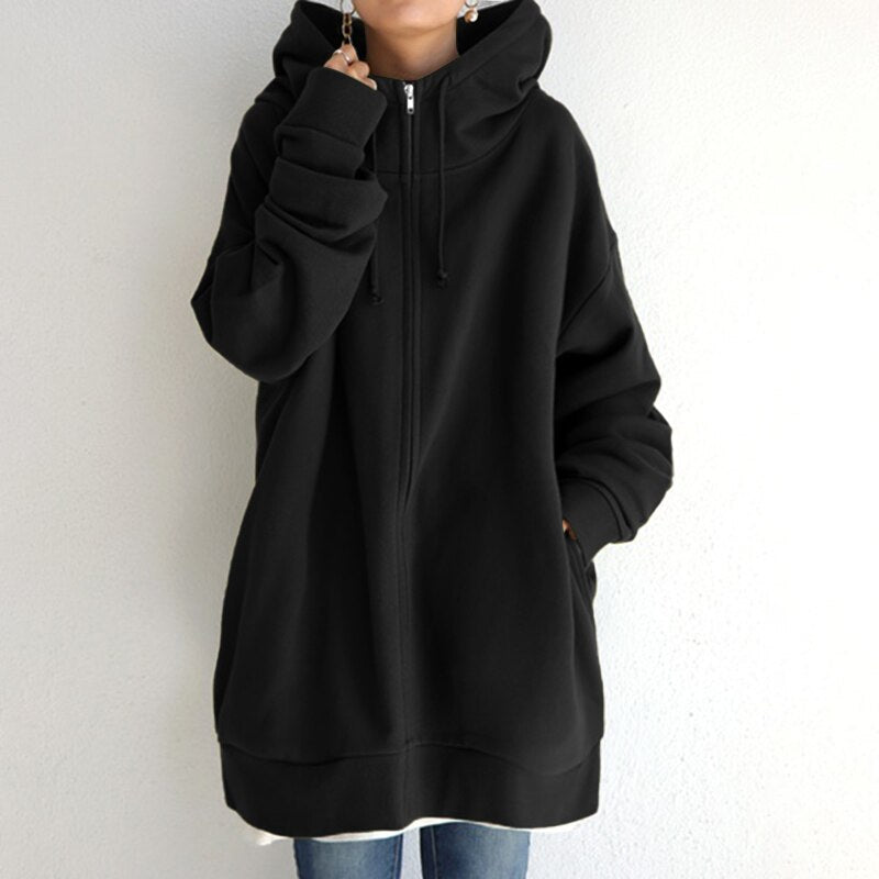 GR | Hyggelig Winter Pullover Hoodie in Oversizes 