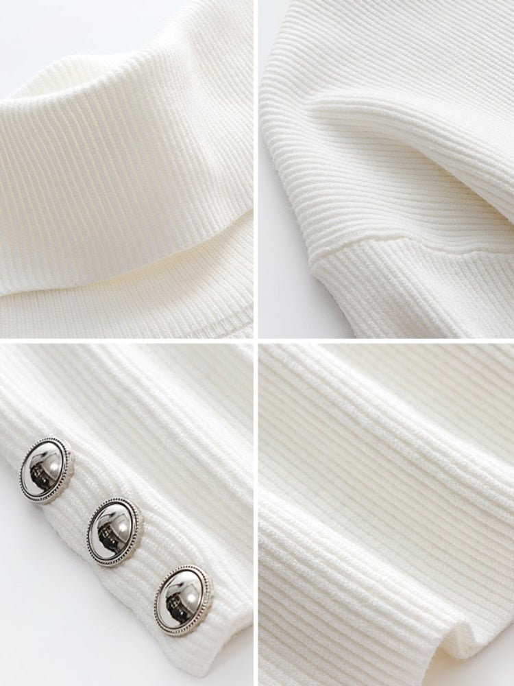 GR | Eleganter Rollkragenpullover für Damen