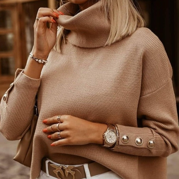 GR | Eleganter Rollkragenpullover für Damen