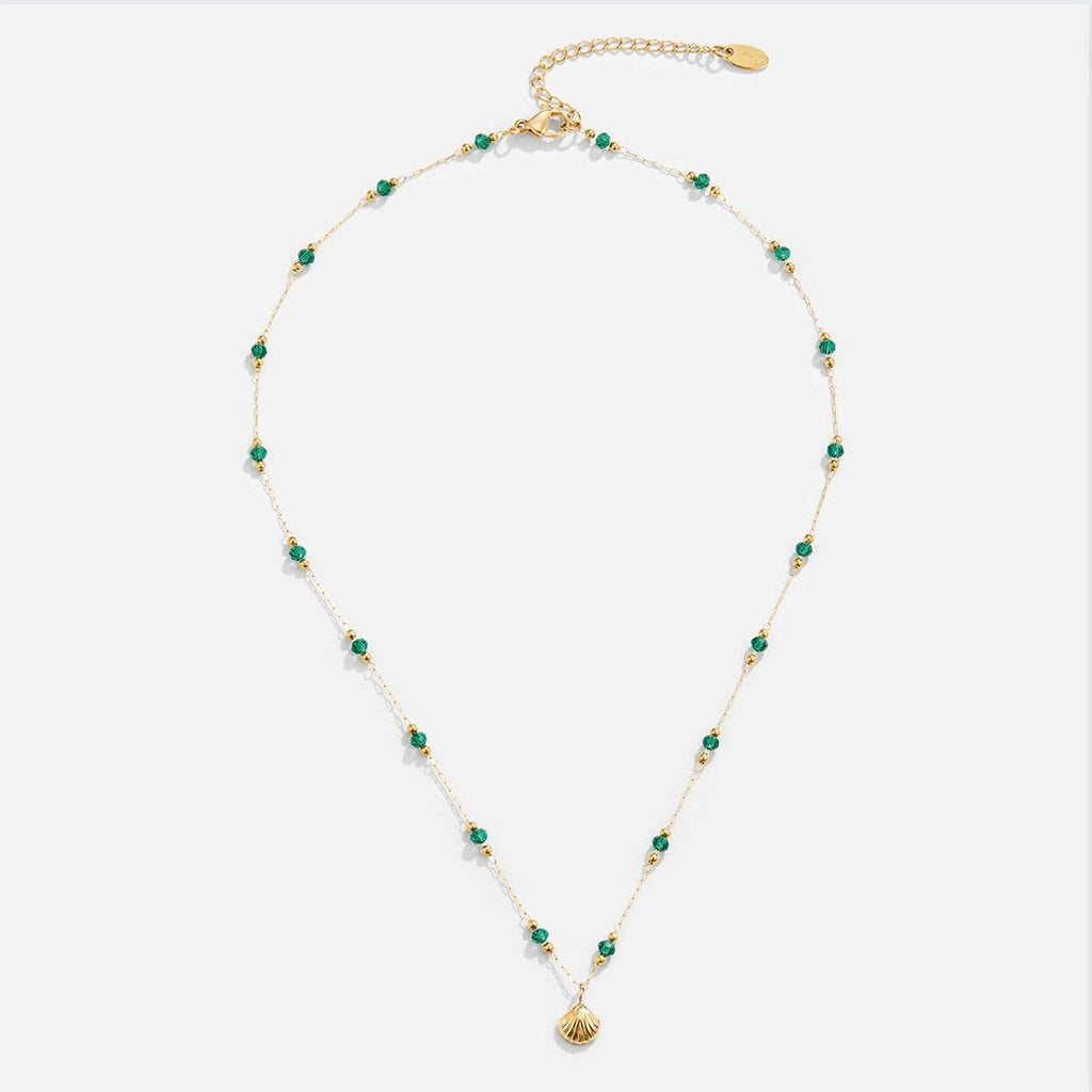 GR | Gold-plated layered necklace for women
