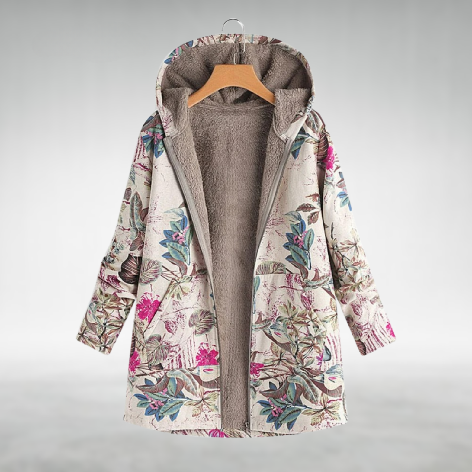 GR | Stylish fleece jacket