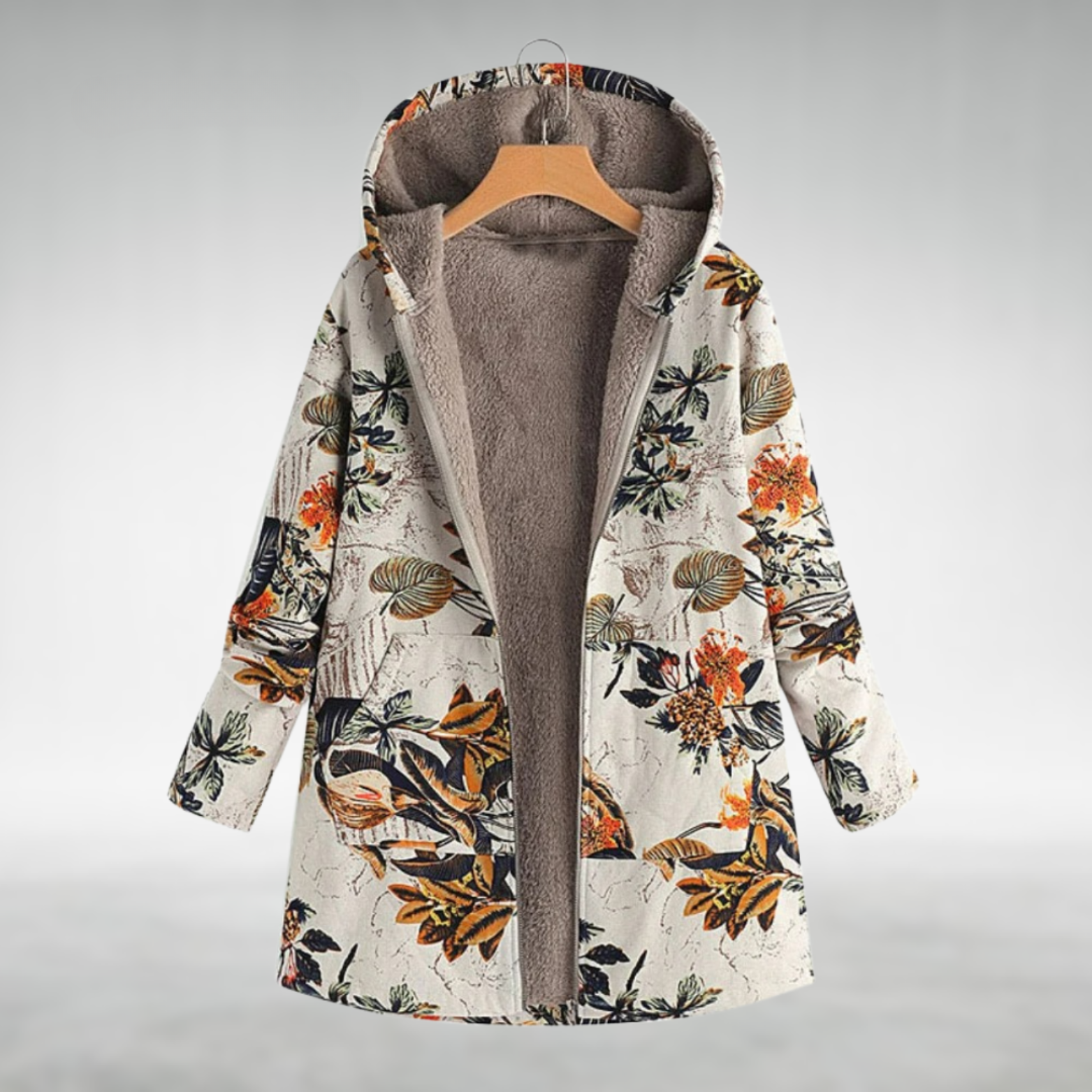 GR | Stylish fleece jacket