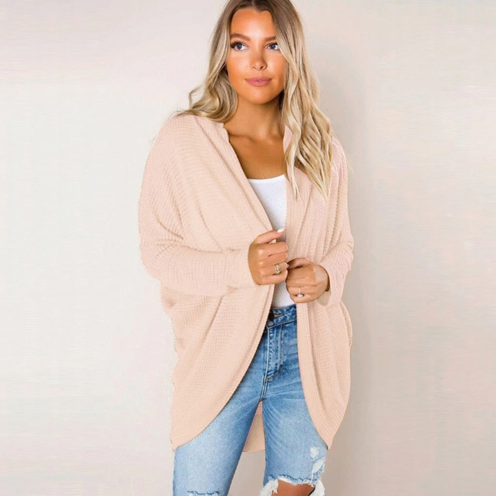 GR | Long knitted vest for women