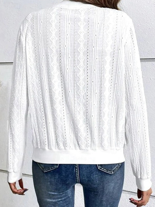 GR | Stilvolles Einfaches Damen Strickjacke