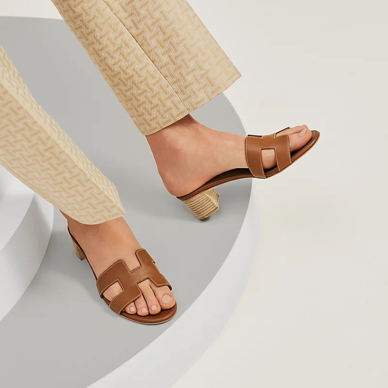 GR | Comfortable, non-slip luxury sandals with heels
