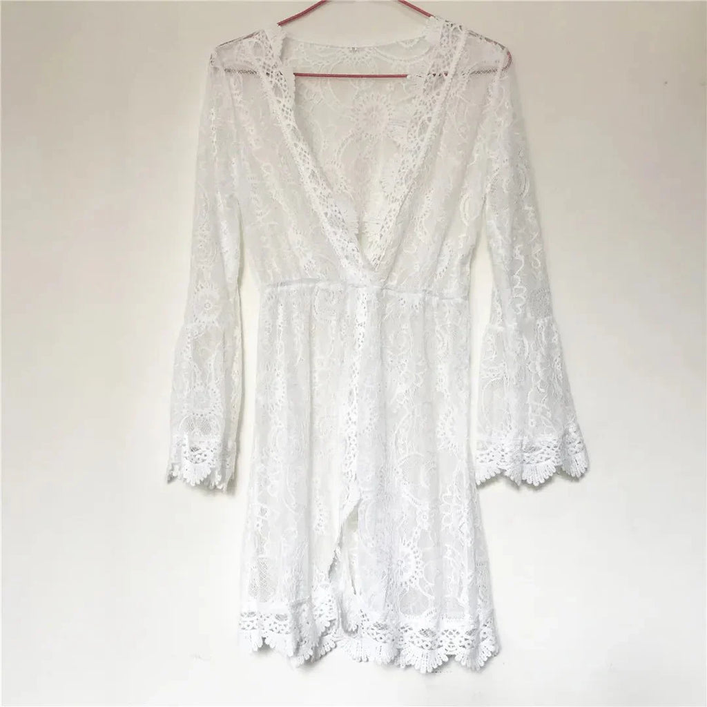 GR | Boho beach dress floral pattern