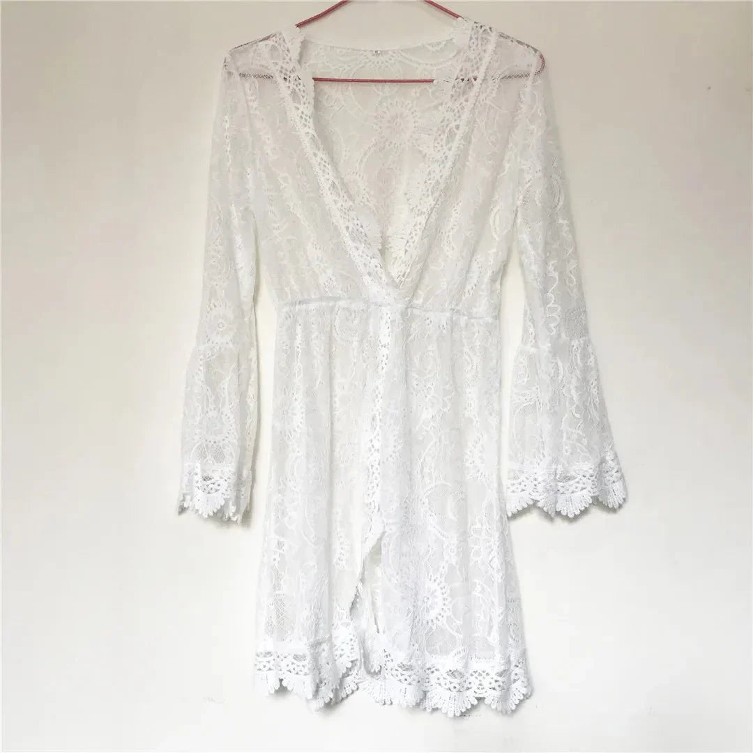 GR | Boho beach dress floral pattern