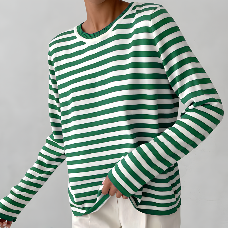 Elegant striped T-shirt