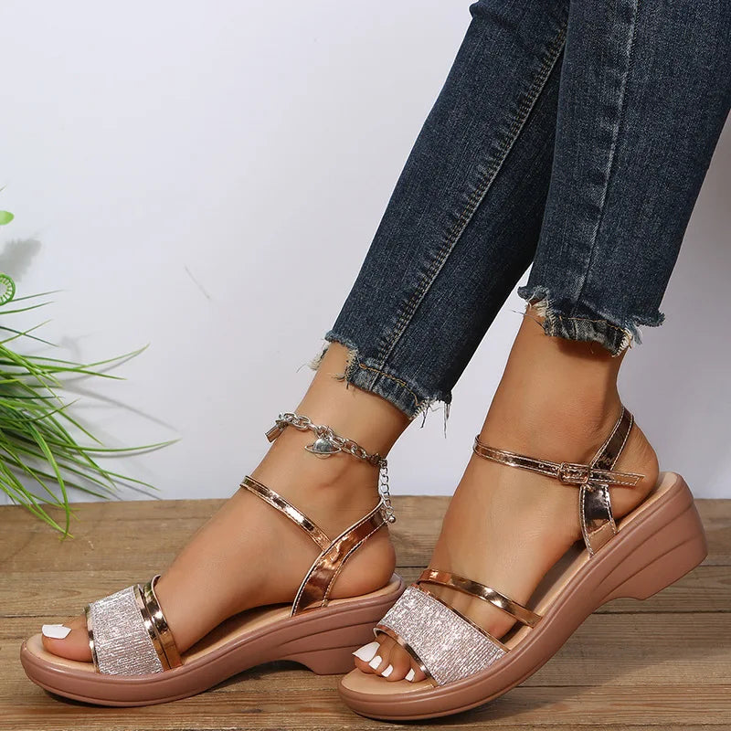 GR | Orthopedic Wedge Sandals