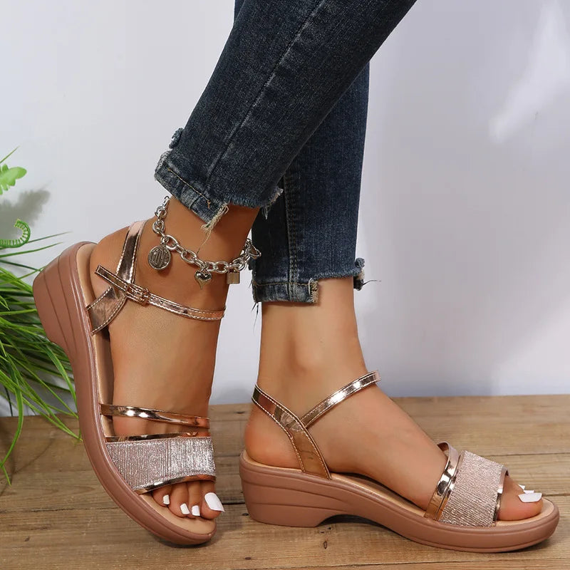 GR | Orthopedic Wedge Sandals