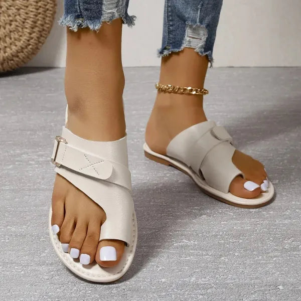 GR | Comfortable leather women's sandals 