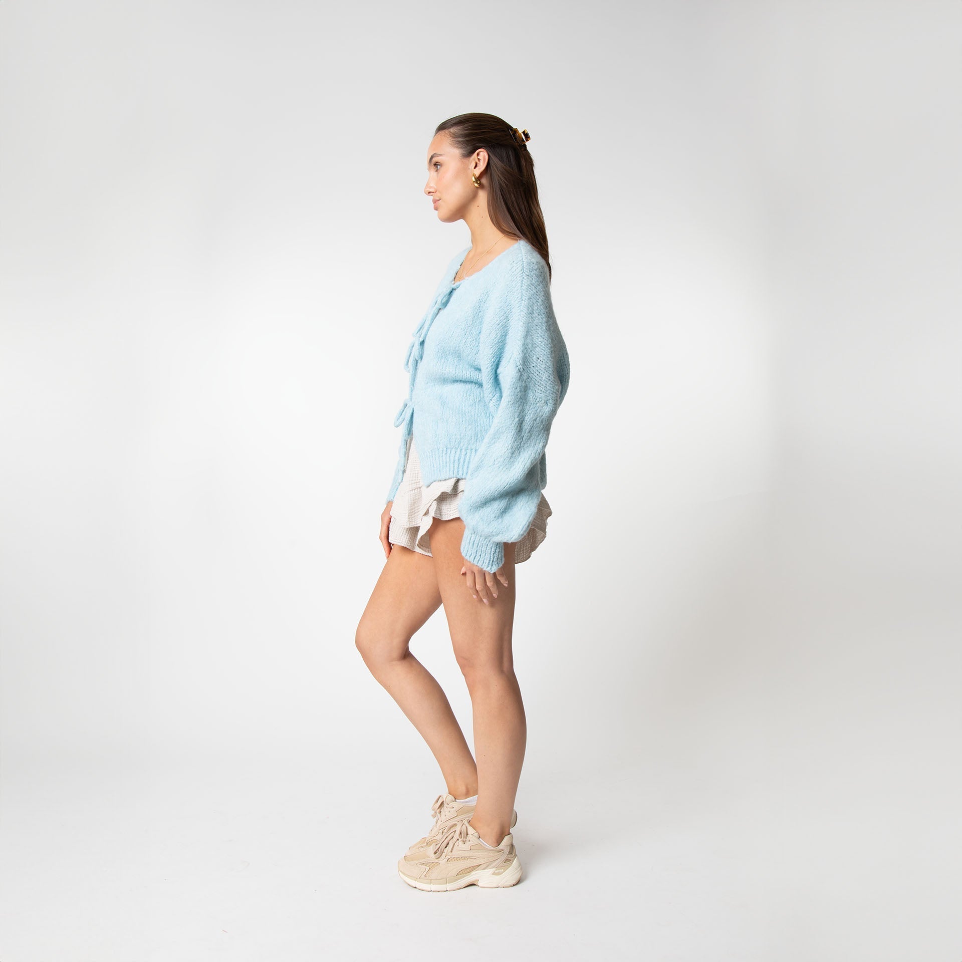 GR | Cardigan with bows