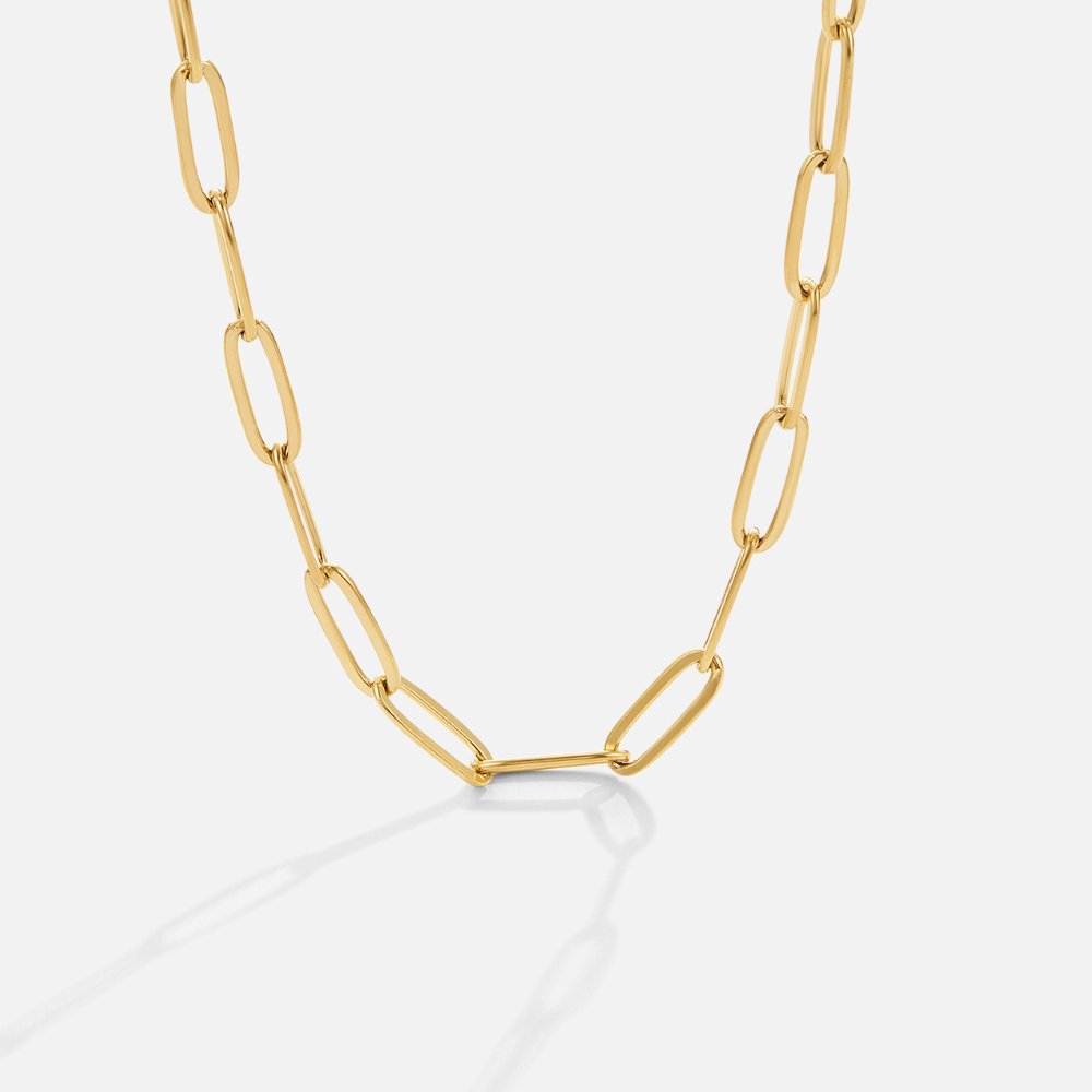 GR | Paperclip Necklace For Women