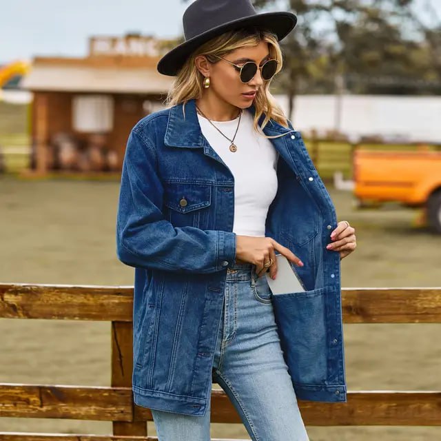 GR Die Vintage Jeansjacke unter Ihrem Mantel