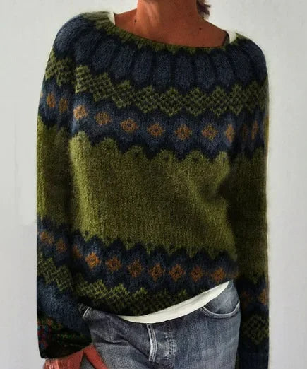 GR | Gemütlicher Fair Isle Pullover