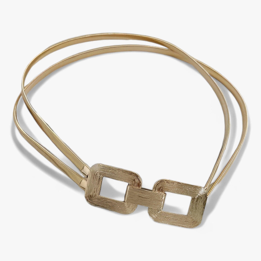 GR | Glamour Gold Chain Straps for Women Comfortable Stretch Fit